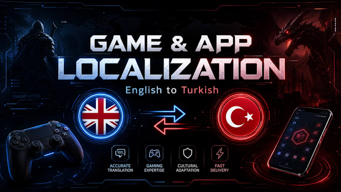 localize your video game or app into fluent turkish