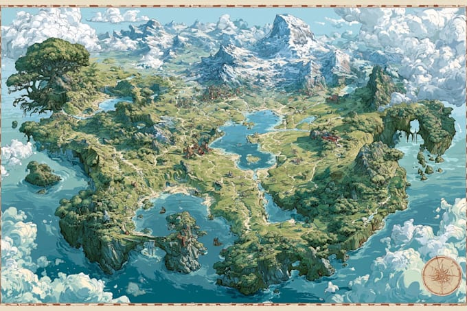 make a fantasy map for your dnd game