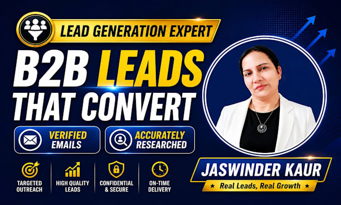 generate verified b2b leads with decision makers