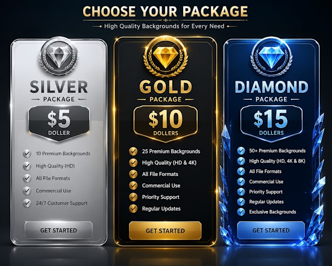 create premium background and logo for you