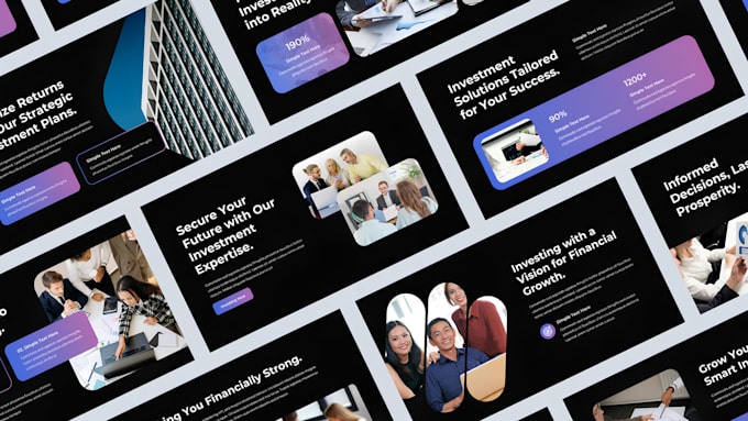 design professional marketing, sales, business presentations in powerpoint canva