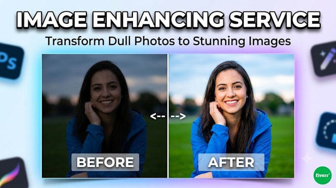 do professional photo enhancing and color correction