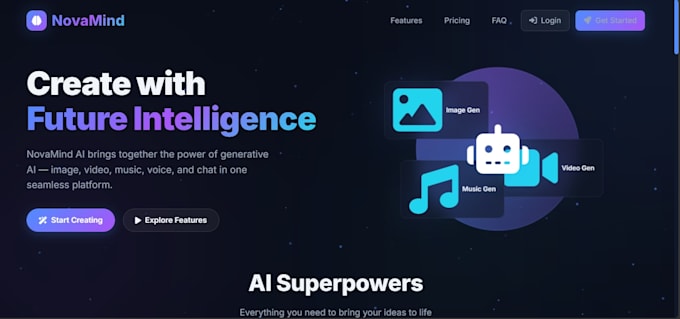 Build a modern responsive website using html css and javascript by ...