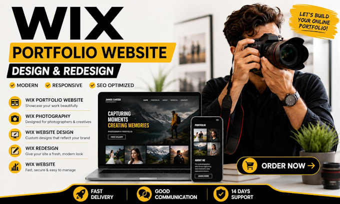 design wix portfolio website redesign wix website wix website design