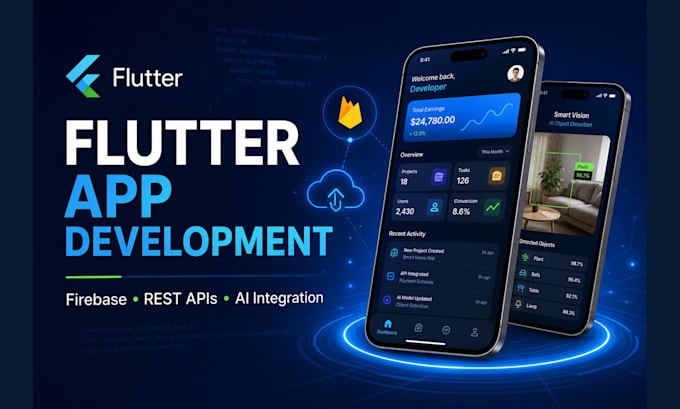 build flutter apps with firebase and ai features