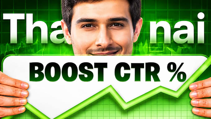 design catchy youtube thumbnail in just 3 hours
