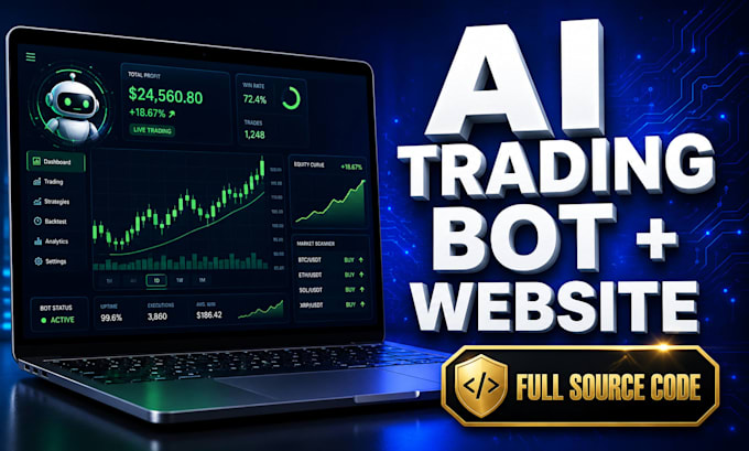 develop ai trading bot, ai trading website, dex, swap website, web3 dapp, defi