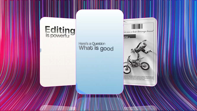 do professional video editing for you