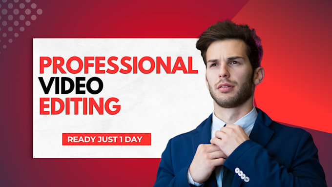 do professional video editing with storytelling
