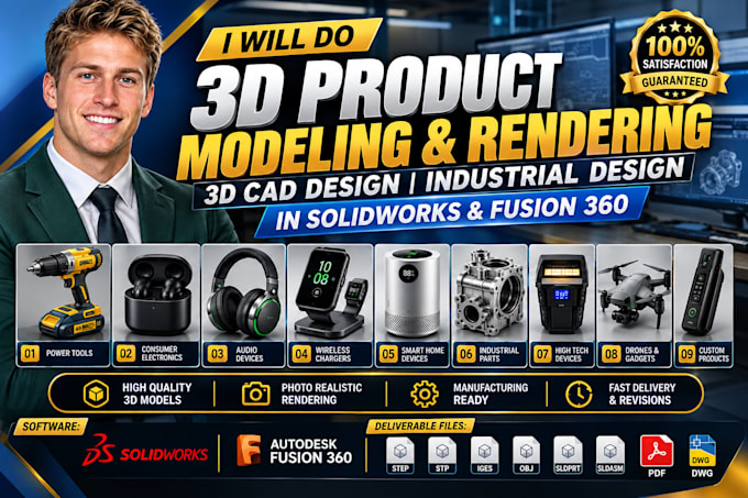 3d cad design product design mechanical design industrial design for 3d printing