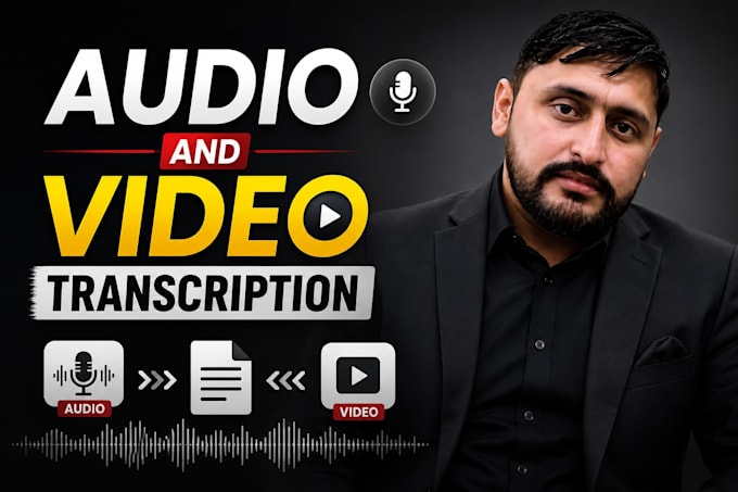 do verbatim audio transcription and video transcription