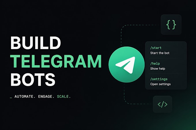 build custom telegram bot using python and aiogram