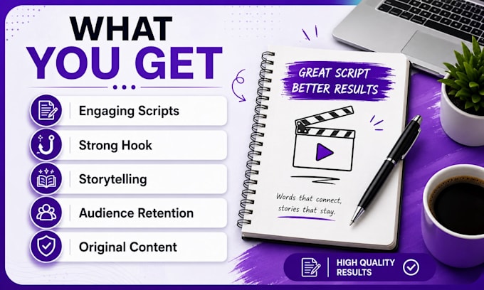 write engaging youtube scripts and ai prompts