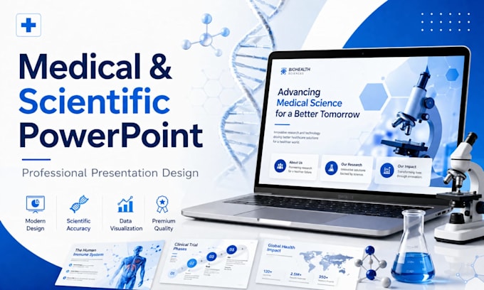 design same day medical presentation powerpoint presentation, health care slides