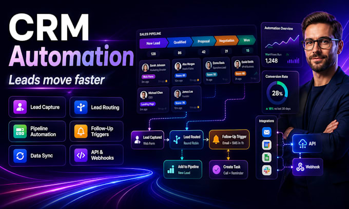 automate your CRM and sales workflows