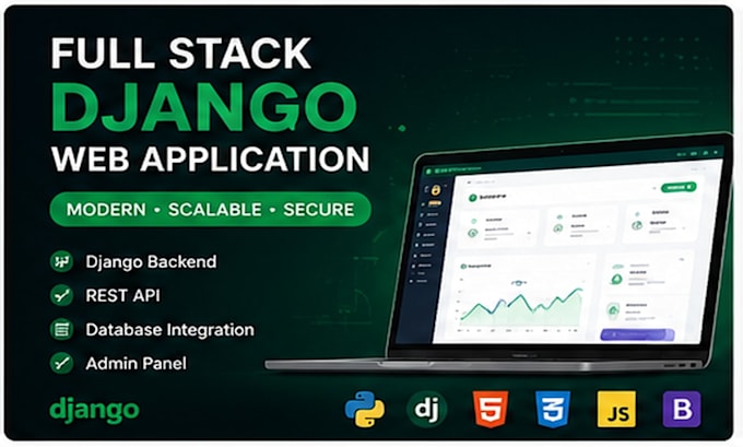 a full stack web application using django and react