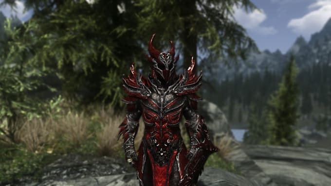 custom armor weapons or character for skyrim fallout 4 resident