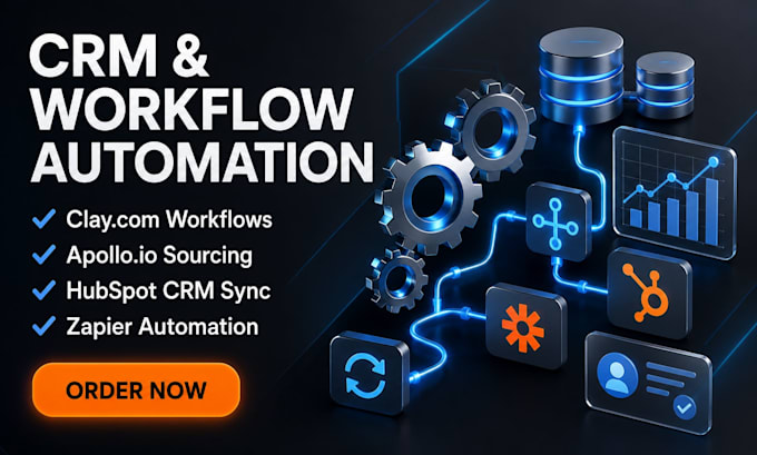 setup clay com hubspot crm apollo io and workflow automation