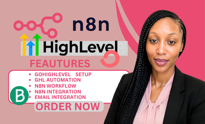 gohighlevel setup n8n automation and email integration on brevo or convertkit