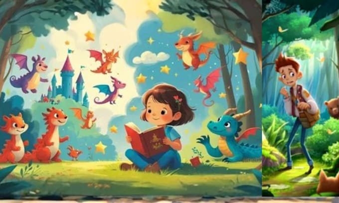 be educational kids workbook kids creative illustration book
