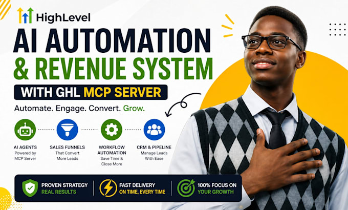 setup gohighlevel mcp server, ai agents, CRM automation, funnels and workflows