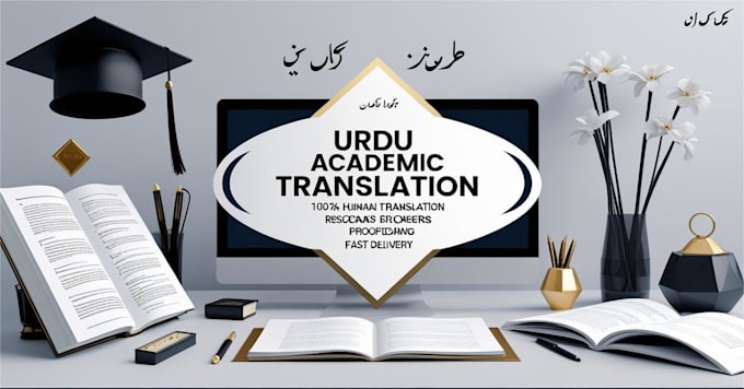 do urdu academic translation, proofreading and editing