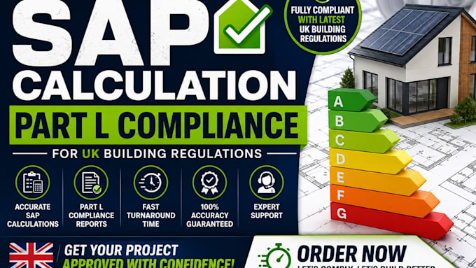 sap calculation, part l compliance for uk building regulation