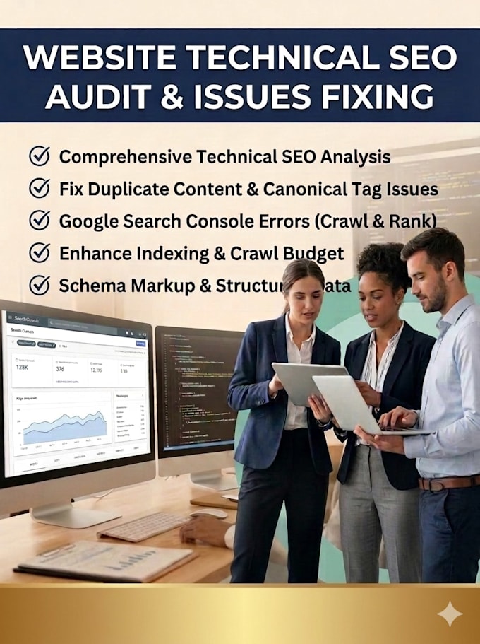 do website technical seo audit with issues checklist