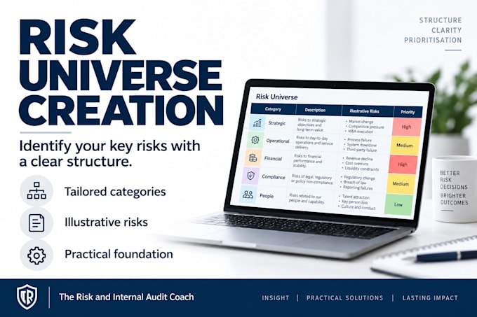 create a tailored risk universe for your organisation