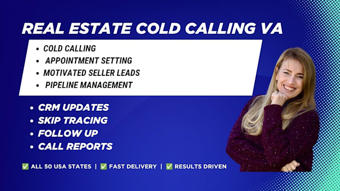 do real estate cold calling and appointment setting