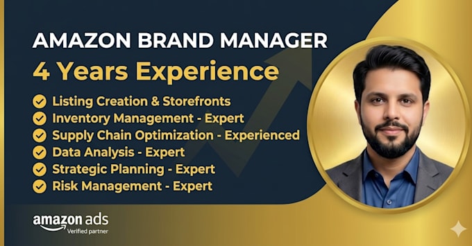 be your expert amazon brand manager