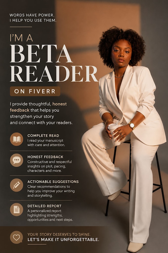 professional beta reading with honest and detailed feedback
