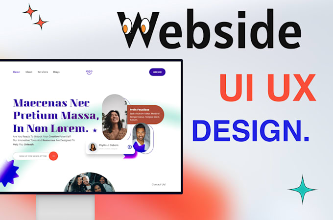 create a stunning website in figma and framer with ai augmented