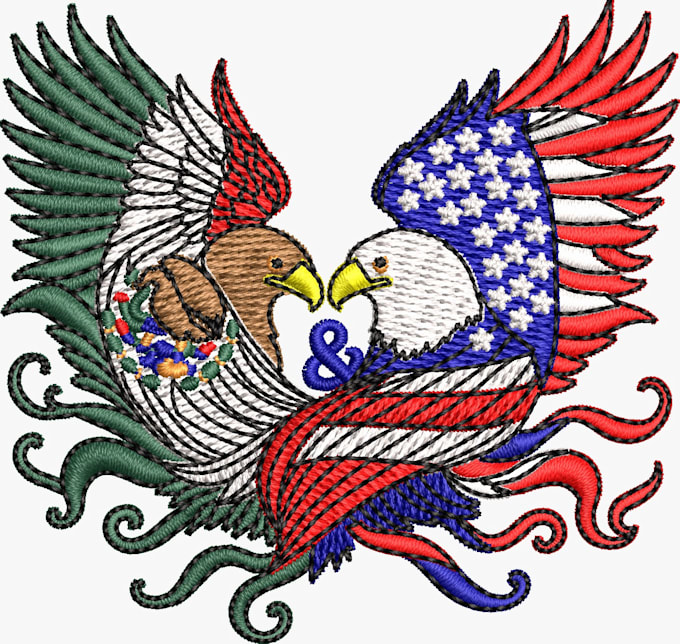professionally digitize your logo for embroidery in dst pes exp jef