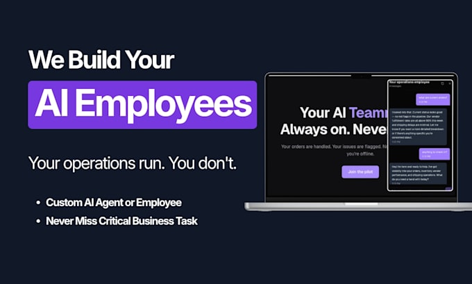 build ai agents or ai employees for your business