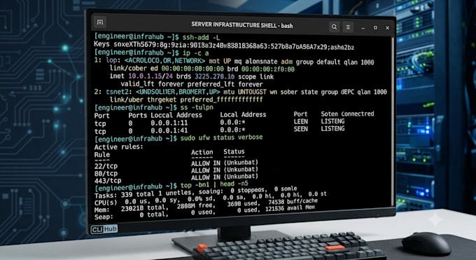 deploy, configure and manage your servers and network infrastructure