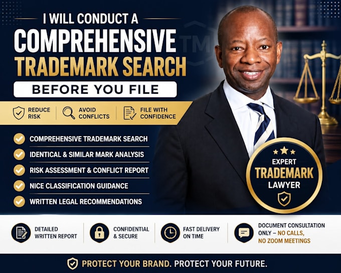 conduct a comprehensive trademark search before you file