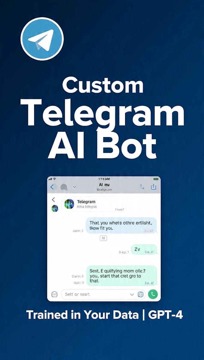build a custom ai telegram bot using your business data rag