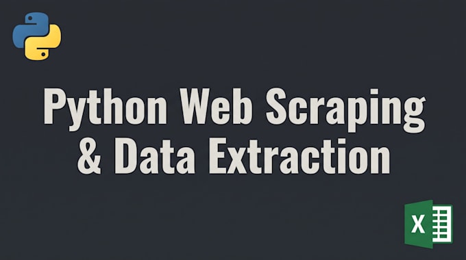 build a custom python web scraper for data extraction