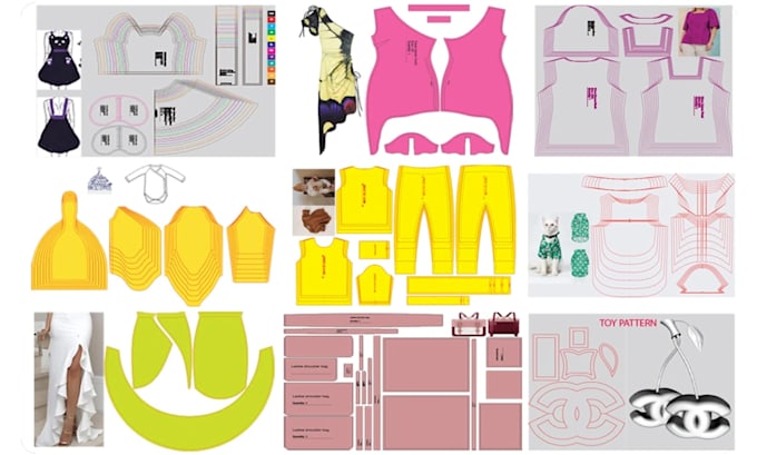 do professional sewing pattern grading and digital pattern