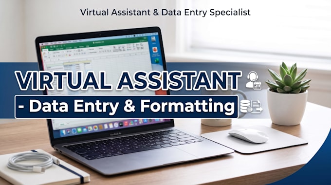 be your virtual assistant for data entry and executive summary writing