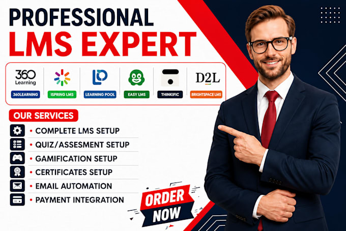 setup 360learning ispring lms learning pool easy lms  thinkific brightspace lms