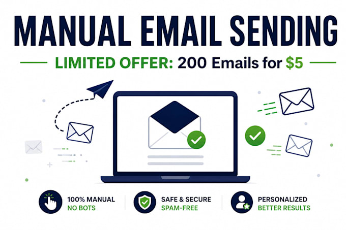 manually send emails one by one