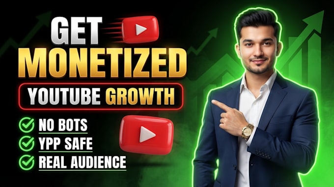 organic youtube channel promotion for monetization