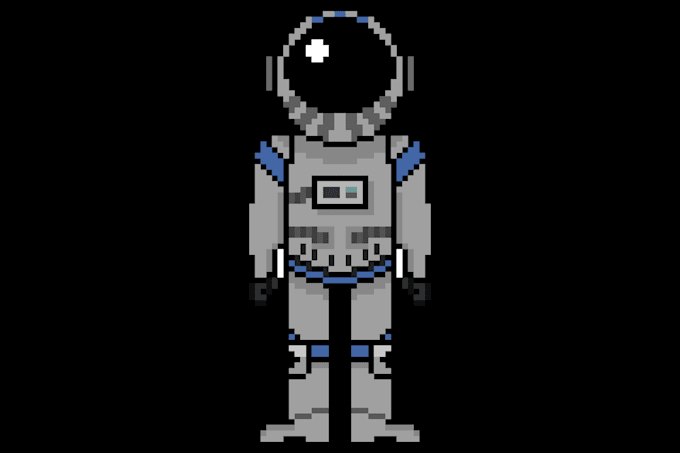 create pixel character sprites