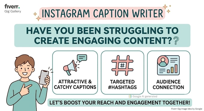 write engaging instagram captions for you