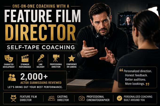 direct and coach your self tape audition