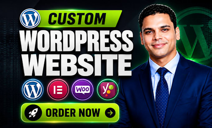 develop a custom wordpress website design and development