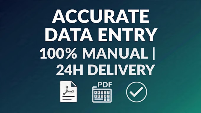 accurate data entry, web research, excel and copy paste jobs fast