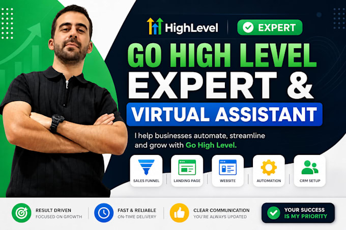be your go high level expert virtual assistant